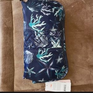 NWT Lug Flash Cosmetics Case - Stars Shell Navy🌻PRICE IS FIRM
